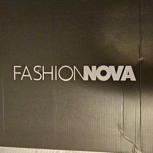Fashion NOva dixi flat knee high boots.